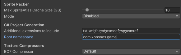 Root namespace